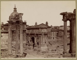 Rome - Arch of Septimius Severus by Giorgio Sommer