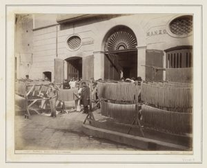 Street View in Naples with Pasta Maker Michele Manzo