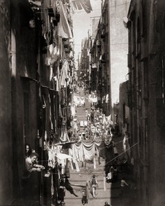 Street Scene, Naples, Italy by Giorgio Sommer