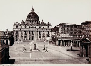 The Basilica of St. Peter, Vatican City by Giorgio Sommer