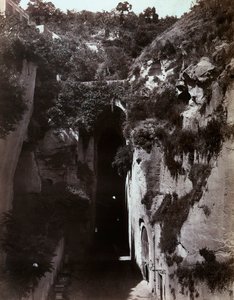 View of Piedigrotta in Napoli