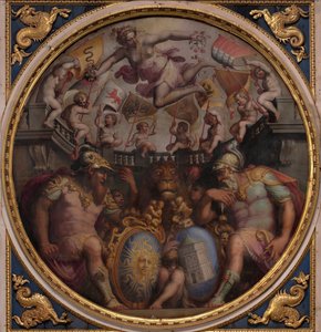 Allegories of the Quarters of San Giovanni and Santa Maria Novella by Giorgio Vasari