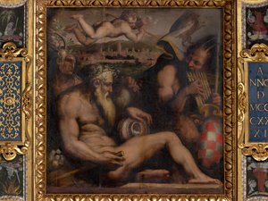 Allegory of Pistoia by Giorgio Vasari