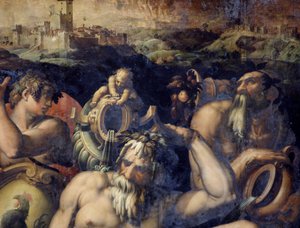 Allegory of the Chianti Region, Italy by Giorgio Vasari