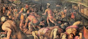 Defeat of Radagaisus at Fiesole by Giorgio Vasari