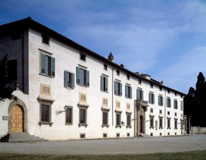 Facade of Villa Medicea of Castello by Giorgio Vasari