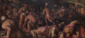 The Battle against Radagaisus at Faesulae in 406 by Giorgio Vasari