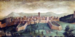 The Capture of Casole, Italy by Giorgio Vasari