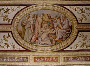 The Myth of Ceres (detail) by Giorgio Vasari