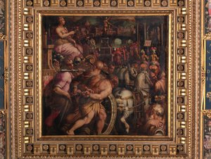 Triumph after the Victory on Pisa by Giorgio Vasari