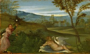 Leda and the Swan, c. 1500