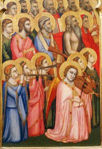 Angels Playing Musical Instruments (detail)