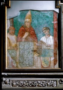 Pope Boniface VIII Declares the Year 1300 Jubilee by Giotto (c.1266 1337)