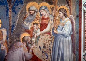 The adoration of the Magi (detail)