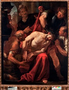 The Derision of Christ (Jesus mocked by the soldiers) by Giovacchino Assereto