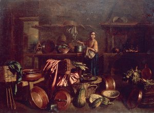 Inside Kitchen by Giovan Domenico Valentino