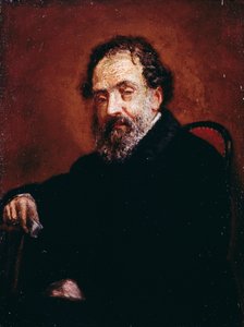 Portrait of the Painter Enrico Carlo Augusto Scuri by Giovanni Carnovali