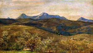 View in the Apennines by Giovanni Costa