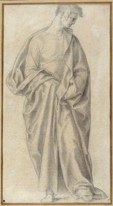 Heavily draped youth by Giovanni (attr. to) Bandini