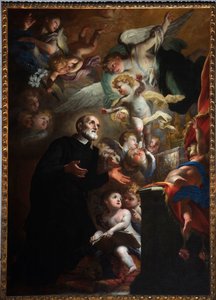 Apparition of the Child to San Filippo Neri (1687)
