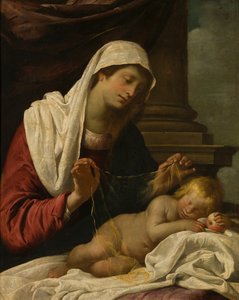The Madonna with sleeping Child