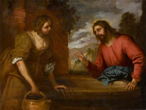 Christ and the Woman of Samaria, circa 1635