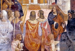 Benedict Excommunicates Two Nuns and Absolves Them After Their Death (Detail)