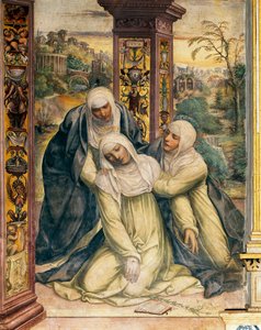 Ecstasy of Saint Catherine of Siena (Detail) by Giovanni Antonio Bazzi Sodoma