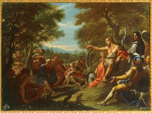 Saint John Preaching