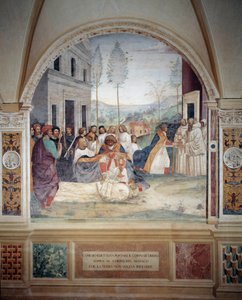 St Benedict Carries the Body of Christ