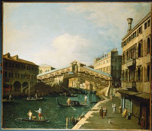 The Grand Canal, Venice by Giovanni Antonio Canal