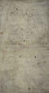 Sketch of Joseph Holding the Christ Child