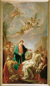 Christ Heals the Paralytic by Giovanni Antonio Pellegrini