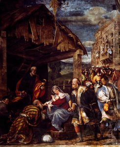 Adoration of the Magi (detail)