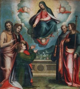 The Madonna of the Girdle by Giovanni Antonio Sogliani