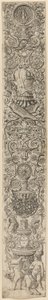 Four Children Playing, plate seven of Twelve Ornament Panels