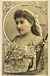 Postcard: Portrait of Berthet by Phillipe de Marlier