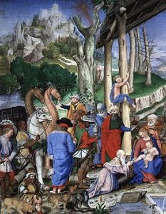 The Adoration of the Magi by Giovanni B. Castello