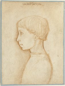 Portrait of a Boy in Profile by Giovanni Badile