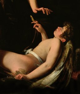 Detail of Cupid from Sacred Love and Profane Love, 1602