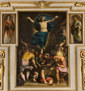 Chapel of Our Lady of the People, Second Span South Side, Resurrection (1594) by Giovanni Battista Trotti