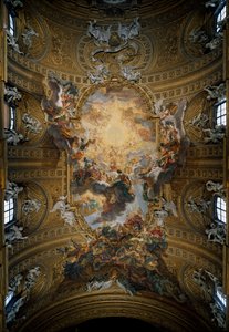 The Triumph of the Holy Name of Jesus by Giovanni Battista  Gaulli