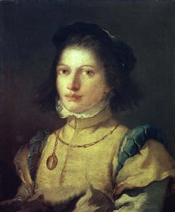 A Girl in 16th Century Page