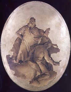 Allegory of Merit and Prudence by Giovanni Battista Tiepolo