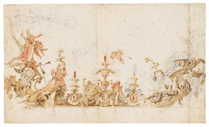 Design for a Ceremonial Gondola Representing the Triumph of Poland
