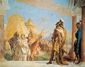Eurybates and Talthybius Leading Briseis to Agamemnon