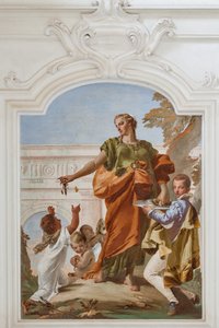 Generosity Distributing Gifts by Giovanni Battista Tiepolo