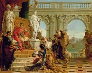Maecenas Presenting the Liberal Arts to the Emperor Augustus, c.1745 by Giovanni Battista Tiepolo
