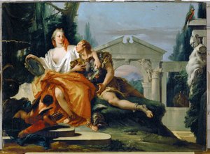 Rinaldo Under the Spell of Armida. From Torquato Tasso