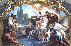 The Baptism of Christ by Giovanni Battista Tiepolo